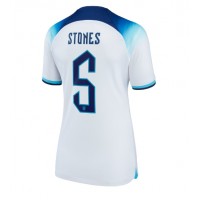 England John Stones #5 Fotballklær Hjemmedrakt Dame VM 2022 Kortermet